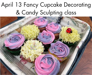 4-13- Fancy Cupcake Class